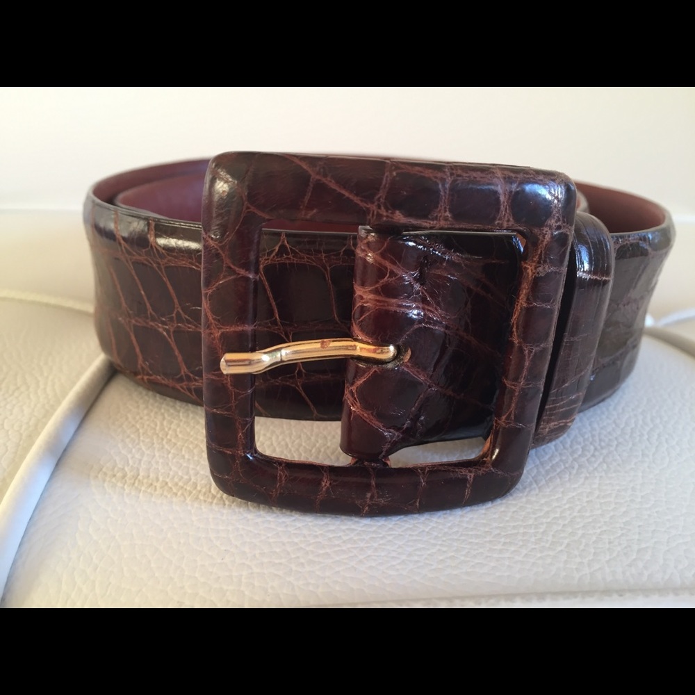 Ralph Lauren Alligator Belt
